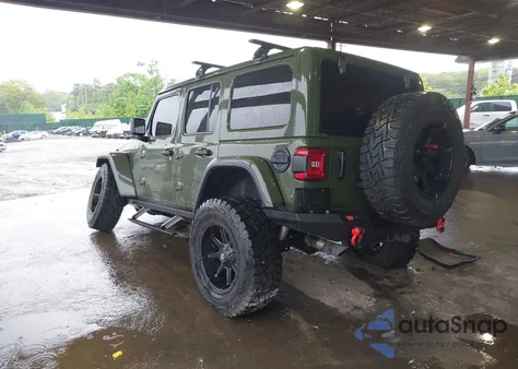 2021 Jeep Wrangler Unlimited Rubicon 4X4 z USA, uszkodzony, nr VIN 1C4HJXFG4MW543254